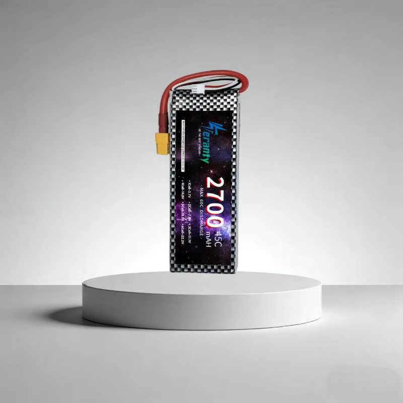 TERANTY 2S 7,4V 2700mAh 45C LiPo-Akku für RC-Modelle, Drohnen und FPV Quadcopter - Bild 2
