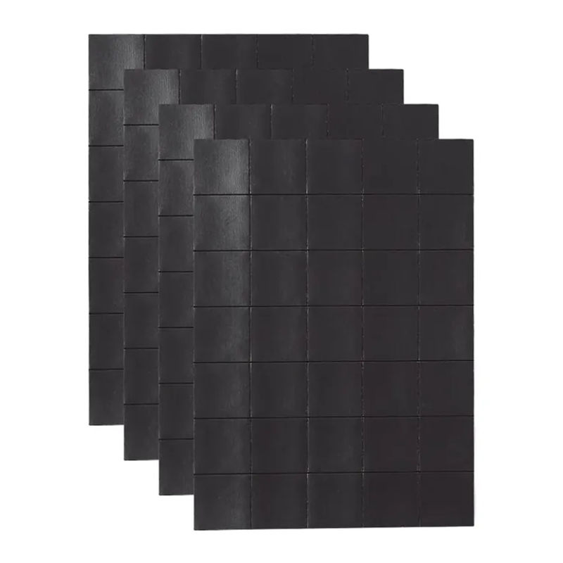 Flsun Magnetquadrate selbstklebend in Schwarz, 140 Stück, B/T/H: 1,5 x 1,5 x 0,05 cm - Bild 5