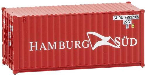Faller Hamburg Süd Container, 1:87 (Spur H0), Rot - Bild 1