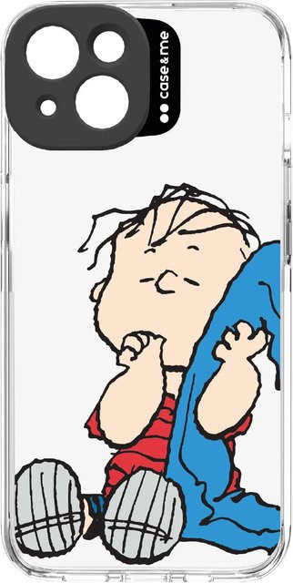 Apple iPhone 14 Hülle Better Together mit Peanuts-Motiv und Objektivschutz, transparent - Bild 1