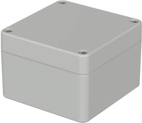 Bopla EUROMAS T 210 Industrie-Gehäuse aus ABS in Lichtgrau (RAL 7035) B/T/H: 82 x 80 x 55 mm - Bild 1