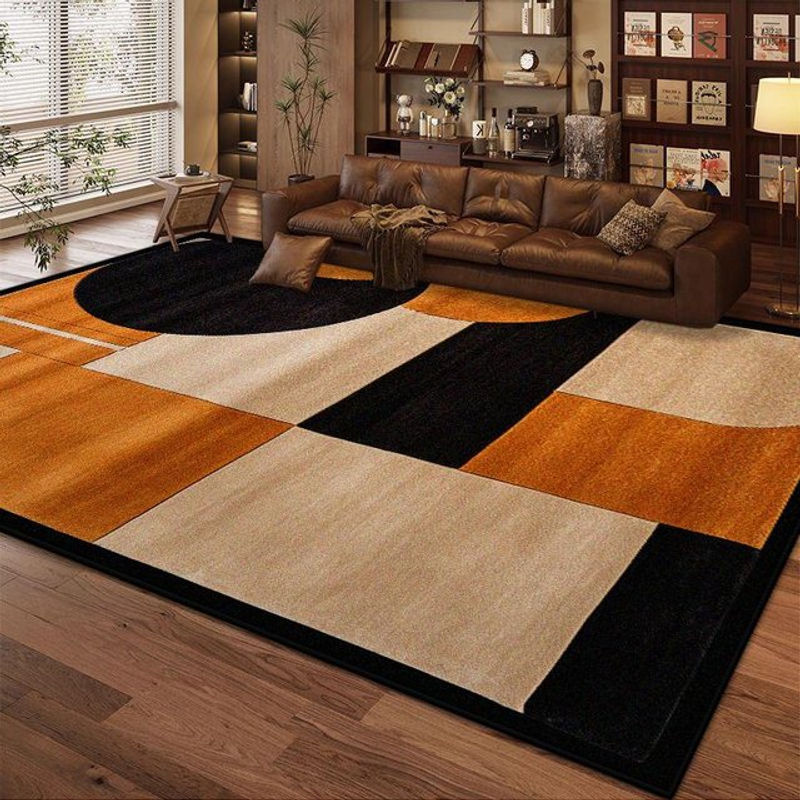Modern Geometrischer Wohnzimmerteppich Karpetti Multicolour Rutschfest und Waschbar B: 160 cm, T: 200 cm - Bild 4