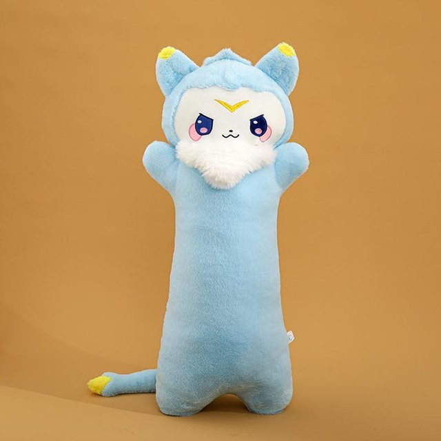 Yiran toy Cartoon-Kreaturen Stofftier, Tierpuppe, Blau, 100cm - Bild 1