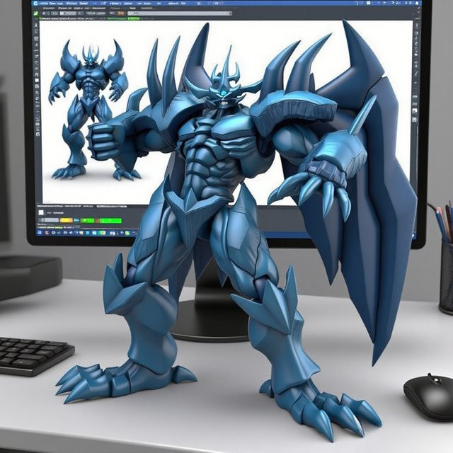 Bandai YuGiOh Obelisk, der Tormentor FRS, Actionfigur, Modellbausatz - Bild 1