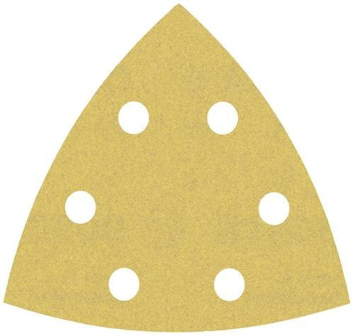 Bosch Expert Deltaschleifpapier gelocht Körnung 180, 5 Stück, B: 9,3 cm x B: 9,3 cm - Bild 1