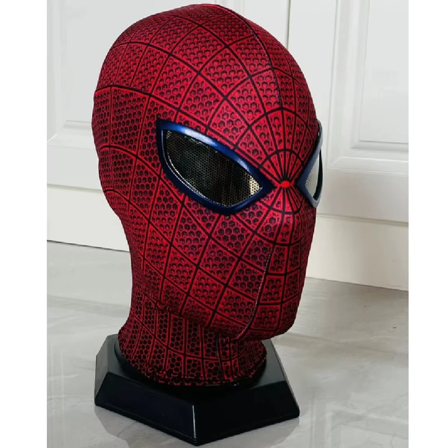 HEROCROSS Marvel Magnetische Linsenmaske für den Amazing Spider-Man, Garfield-Stil, Spandex-Kopfmaske, Cosplay-Requisite, ab 14 Jahre - Bild 3