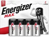 Energizer Batterie Max C/Baby 4er Packung Multicolor - Bild 1