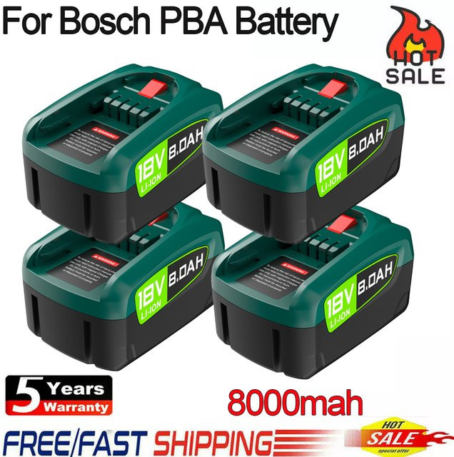 Bonacell PBA Ersatzakku 8000mAh 18V für Bosch Elektrowerkzeuge AL1880CV AL1810CV AL18815CV AL1830CV - Bild 1