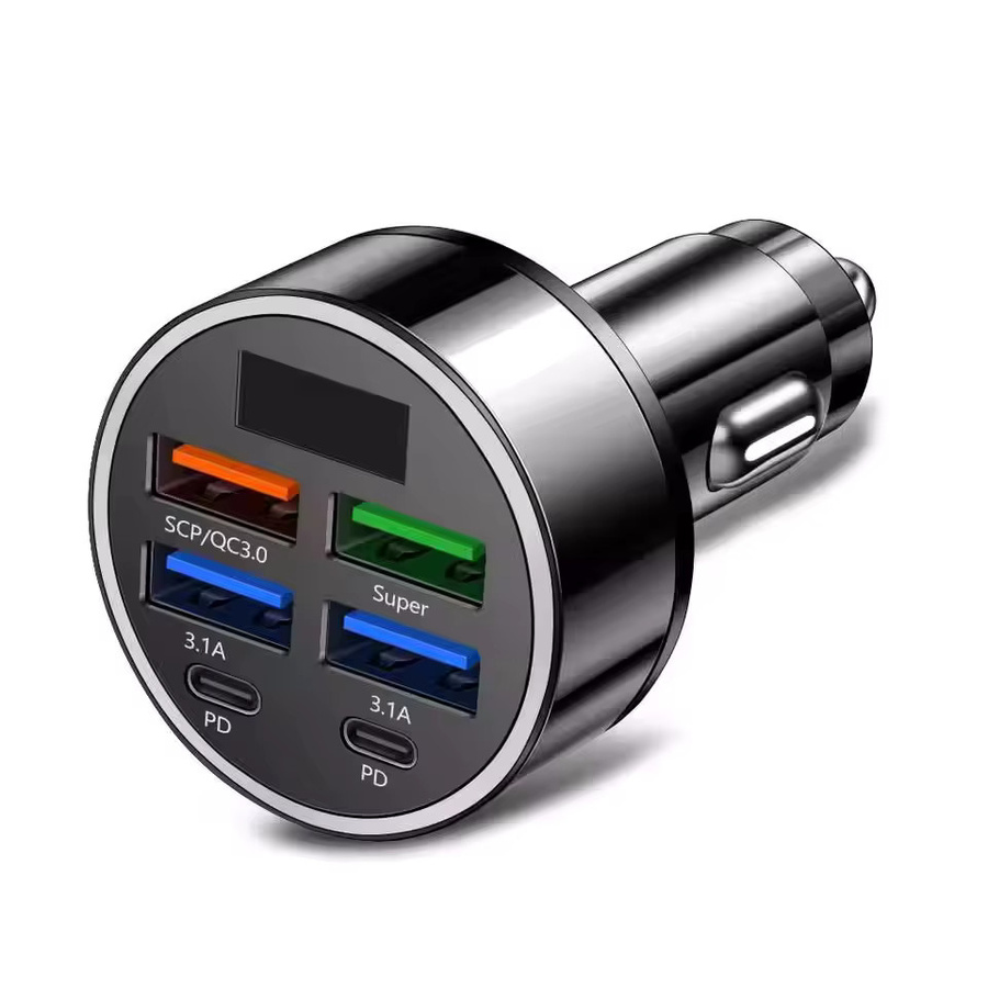 DAINU 350W Autoladegerät mit USB PD und QC3.0 Schnellladung, USB-C Typ C Adapter für iPhone, Samsung, Huawei und Xiaomi - Bild 5