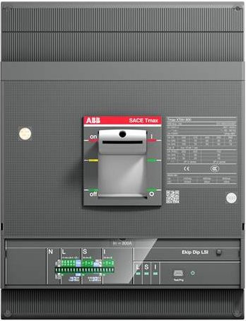 ABB XT6S 800 EKIP DIP Leistungsschalter in Grau mit Einstellbereich 800 - 8000A und Schaltspannung bis 690 V/AC - Bild 1