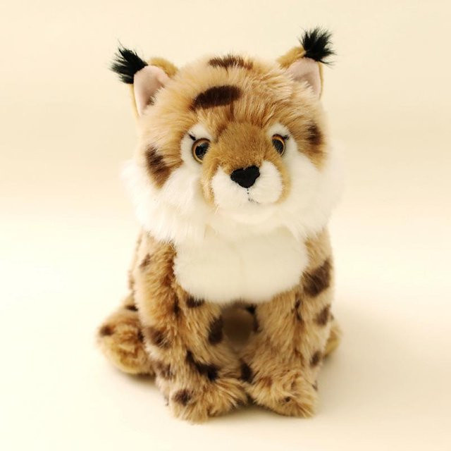 Wucifang Bags Kawai Luchs Plüschtier, beige, ab 3 Jahren - Bild 1