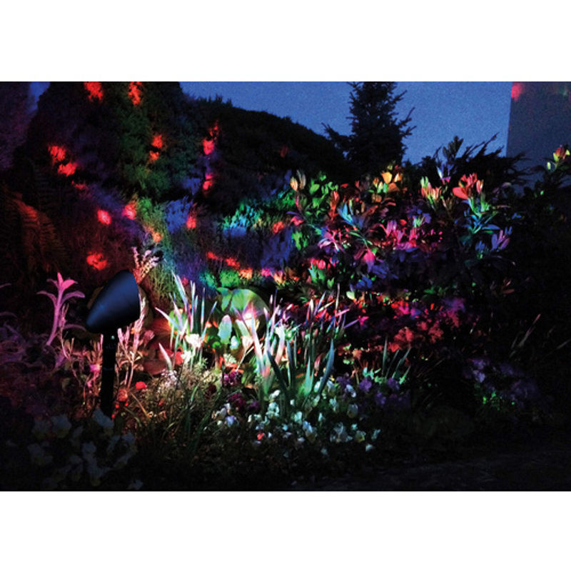 NÄVE LED-Disco-Außenstrahler Spotlight 3 W Schwarz - Bild 4
