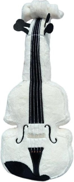 Yiran toy Musikinstrumenten-Plüschtiere, Geige Cello Stoffpuppen, 45cm - Bild 1