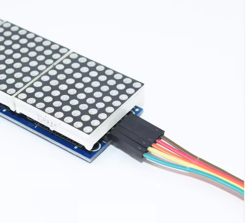 SAMIROB MAX7219 Dot-Matrix-Modul 4-in-1-Display in Rot für Mikrocontroller - Bild 2