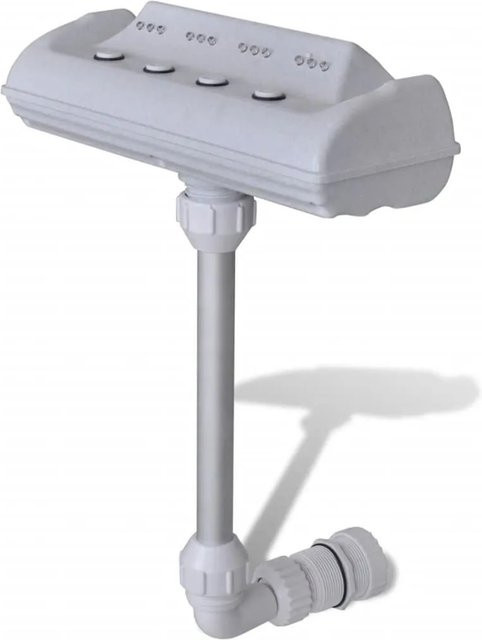 vidaXL LED Pool Springbrunnen für das Schwimmbad in Weiß - Bild 1