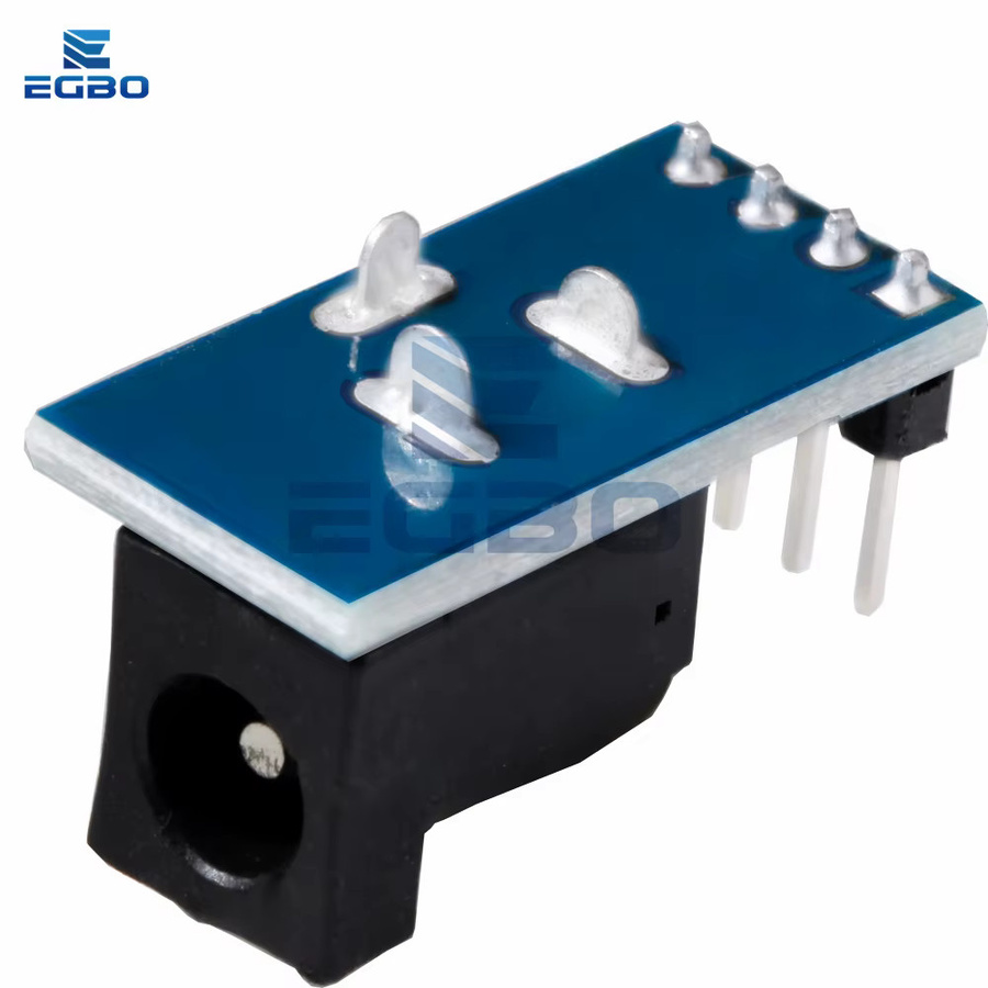 EGBO 5er Set DC-005 DC Jack Buchse Stecker Netzteil Modul für Arduino, Schwarz, 5,5 x 2,1 mm - Bild 4