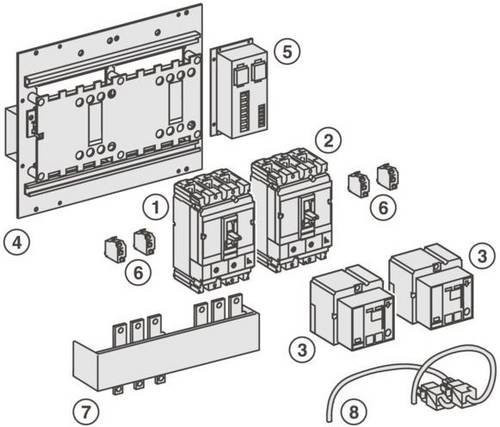 Schneider Electric 29368 Schutzschalterzubehör - Bild 1