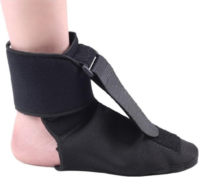 Bequeme Fußkompressionsbandage Nachtschiene zur Unterstützung bei Plantarfasziitis, L, Unisex - Bild 1