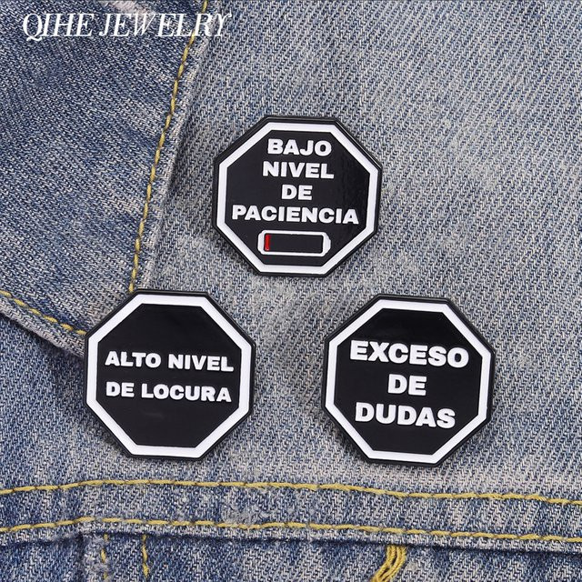 QIHE JEWELRY Broschen Anstecknadel Emaille Pins - Bild 1