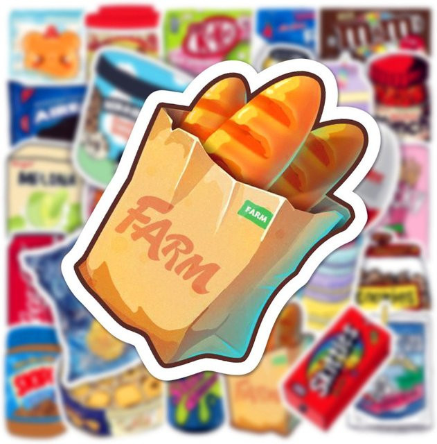 50 Stück wasserfeste Graffiti-Sticker Set von Story Store in Multicolour für Laptop, Fahrrad und Wasserflaschen - Bild 1
