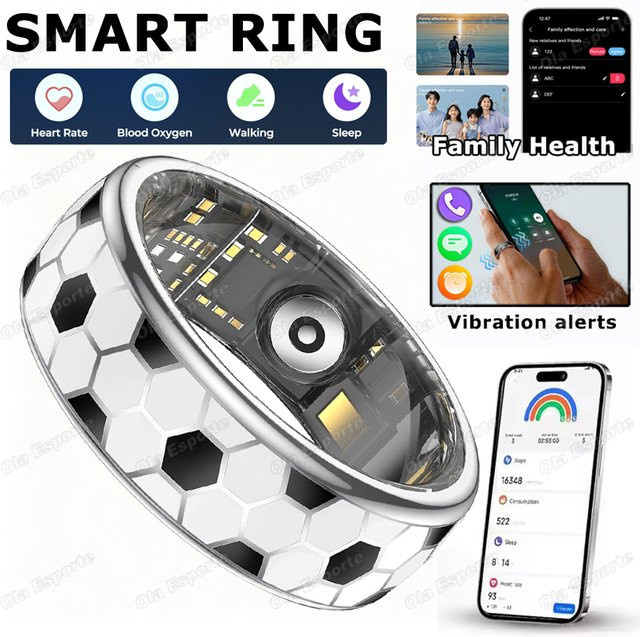 Ola Esporte Smart Ring HT30 Unisex mit Gesundheitsmonitor und Gestensteuerung - Bild 1