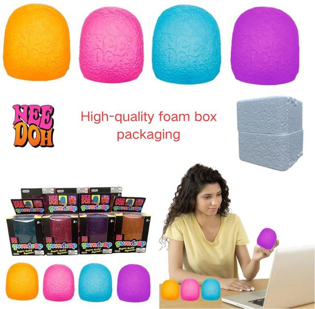 Schylling Nee Doh Mini Candy, Plastik-Quetschspielzeug, multicolour - Bild 1
