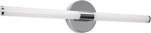 NETTLIFE LED Wandspiegel aus Metall in Silber, modern und rund - Bild 1