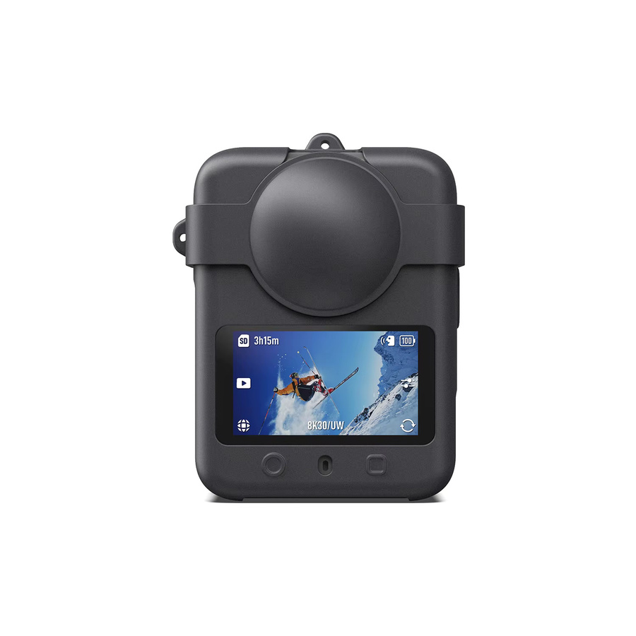 SZKOSTON Silikon Schutzhülle für DJI OSMO 360 Panoramakamera in Schwarz - Bild 2