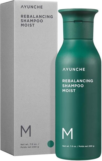 Ayunche Rebalancing Shampoo, 200g, für trockenes Haar, mit Grüntee-Extrakt - Bild 1