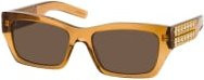 Givenchy GV 40077I Sonnenbrille, Rechteckig, Vollrand, Braun, Damen - Bild 1