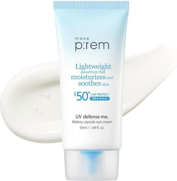 p:rem UV Defense Me Sonnencreme SPF 50+, 50 ml, Niacinamid - Bild 1