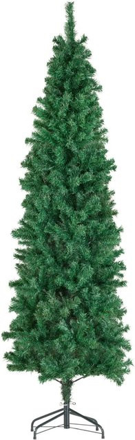 tectake Weihnachtsbaum Comet künstlich in Grün mit dichten Nadeln und Metallständer, B/T/H: 73 x 73 x 210 cm - Bild 2