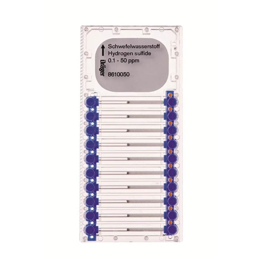Dräger Microtubes für Schwefelwasserstoff 0,1 bis 50 ppm in Transparent - Bild 2