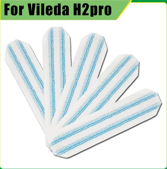 Vileda H2prO O-Cedar H2prO Ersatz Mopp Pads für Roboter Staubsauger Bodenreinigung Weiß - Bild 1