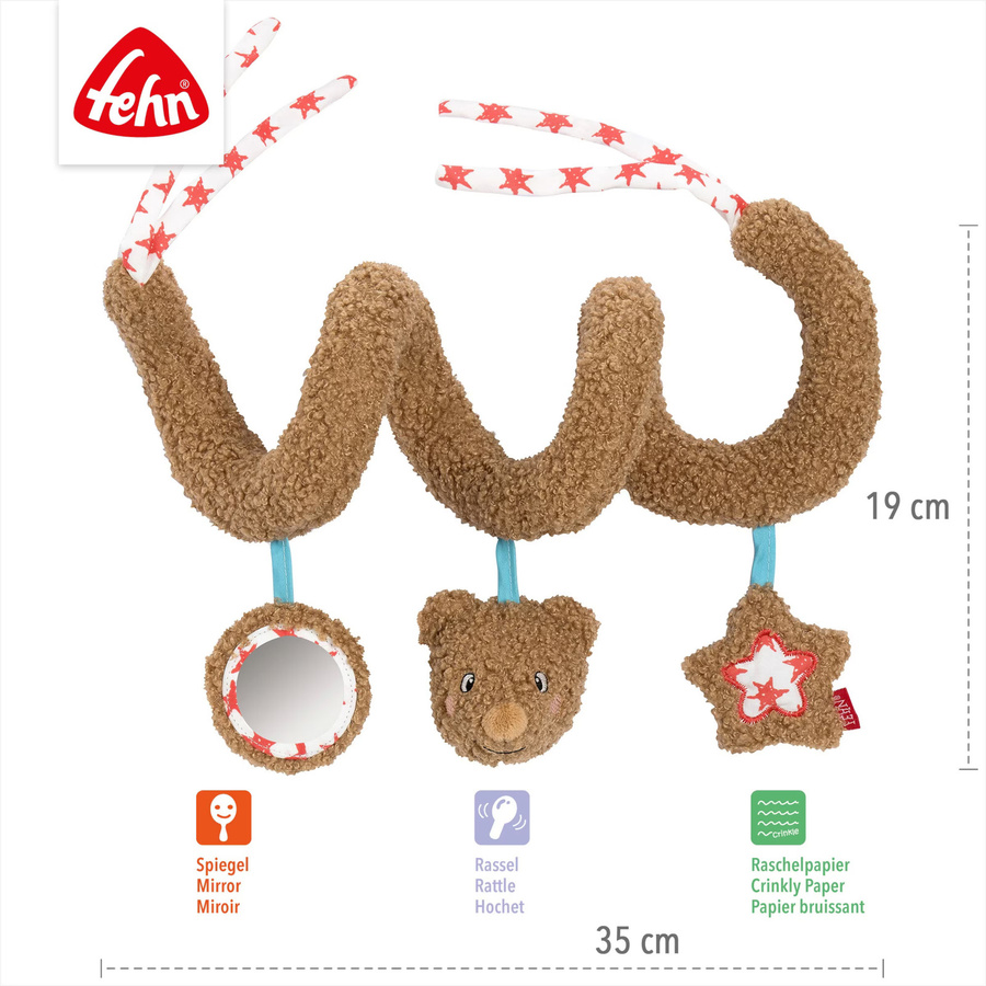 Fehn Spielspirale Bär Fred, ab 0 Jahre - Bild 2