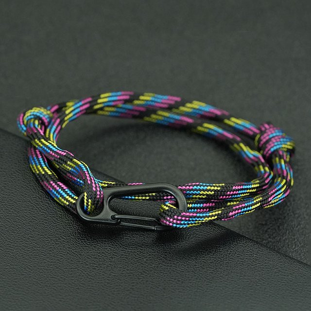 diffone Armband, Paracord, Bunt, Herren - Bild 1