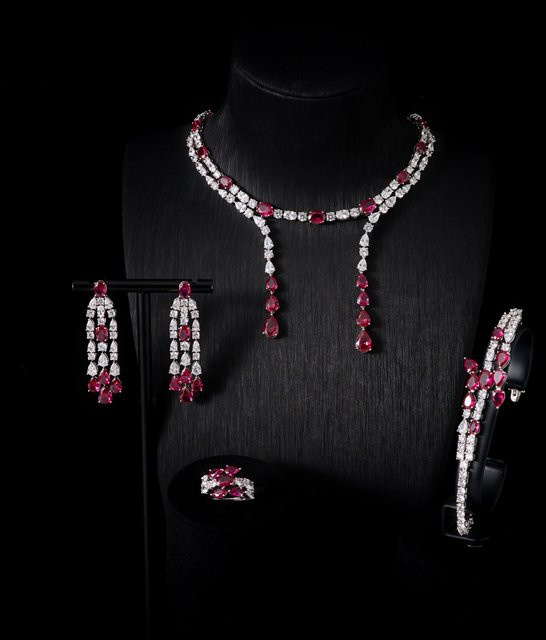 IN JEWELIFE Schmuckset, Halskette, Zirkonia, Silber - Bild 1