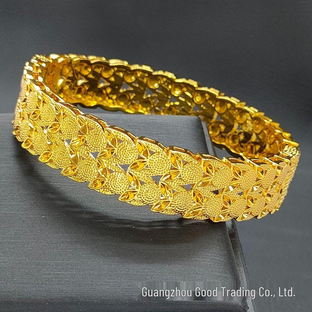 Voyex Brautarmband, 24 Karat vergoldet, Gold, Damen - Bild 1