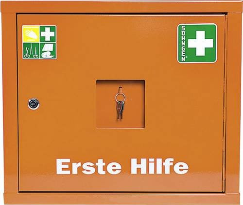 Söhngen JUNIORSAFE 0503013 Verbandsschrank in Orange, B/H/T: 49 x 42 x 20 cm - Bild 1