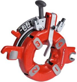 Rothenberger Automatik-Schneidkopf BSPT R 1/2-2 Zoll für ROPOWER 50 R in Rot - Bild 1