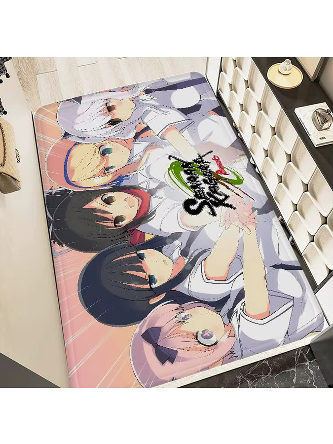 Senran Kagura P-PeachS B-BallS Bodenteppich im nordischen Stil für dein Zuhause, vielseitige Matte für Badezimmer, Schlafzimmer oder Hotel-Dekor - Bild 6