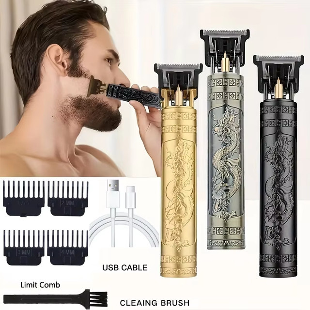 XMSJ Nasen- und Haarschneider, Gold, Herren - Bild 1