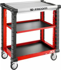 Facom Fahrbarer Beistelltisch JET.UC3SM4A mit 4 Ebenen in Rot - Bild 1