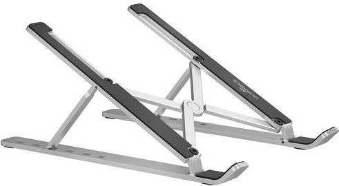 Durable Laptopständer LAPTOP STAND FOLD höhenverstellbar, silber - Bild 1