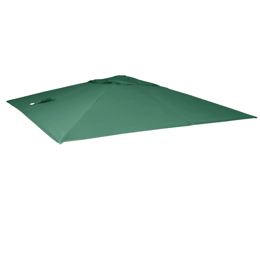Ersatzbezug für MCW Luxus-Ampelschirm A96 aus Polyester, dunkelgrün, 3 x 4 m (Ø 5 m) - Bild 3
