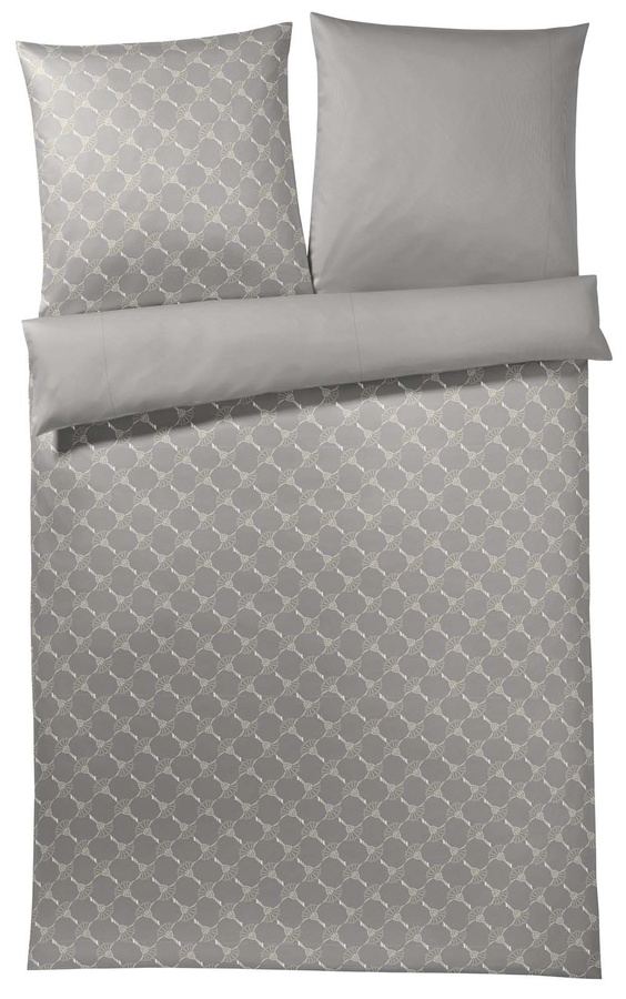 JOOP! Bettwäsche Cornflower Gradient aus Mako-Satin in Blau, Beige und Grau, B/H: 200 x 220 cm mit 2 Kissen 80 x 80 cm - Bild 1