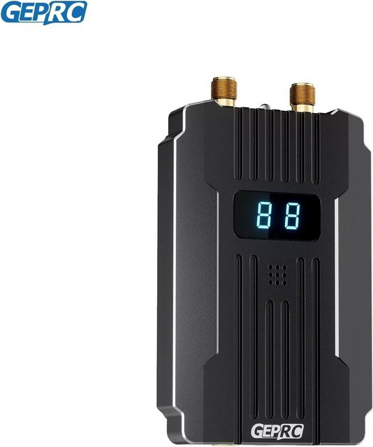 GEPRC MATEN 3,3G VRX FPV Empfänger mit 3,3G Signal Alarmer 3083-3480MHz 40CH in Schwarz für RC Flugzeug Long Range Drone Teile - Bild 1