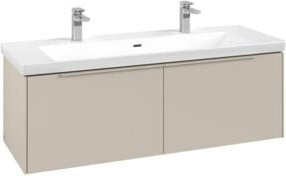 V&B Waschtischunterschrank Subway 3.0 in Grau, B/T/H: 127,2 x 42,9 x 47,8 cm - Bild 1