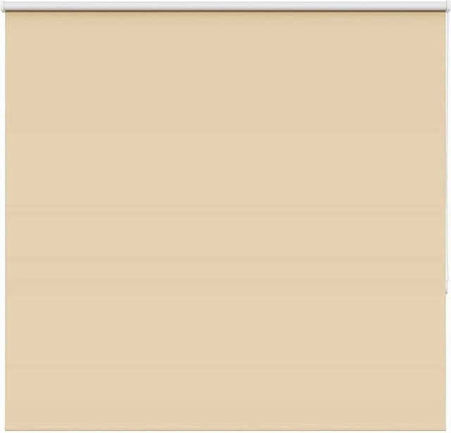vidaXL Verdunkelungsrollo Beige aus Polyester B: 165 cm, H: 150 cm - Bild 1