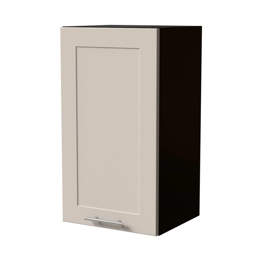 Feldmann-Wohnen Hängeschrank Oslo W2/40 in Schwarz und Kaschmir Matt mit Soft-Close-Türen, B/T/H: 40 x 32,5 x 72 cm - Bild 2